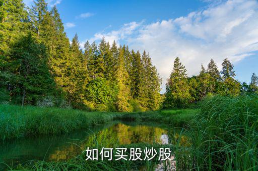 如何买股炒股