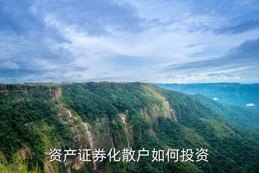 资产证券化散户如何投资