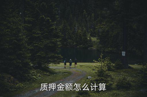 质押金额怎么计算