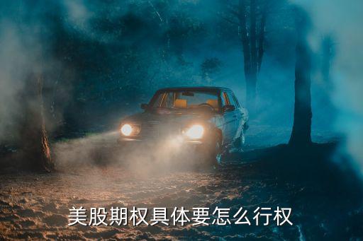 美股期权具体要怎么行权