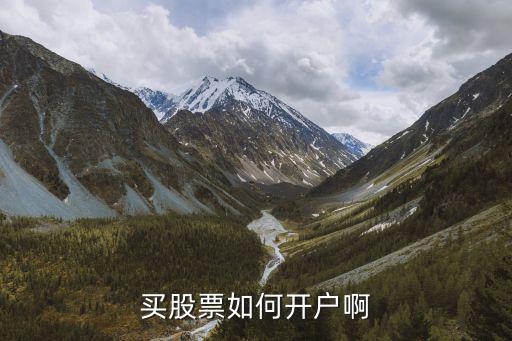 买股票如何开户啊