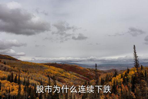 股市为什么连续下跌