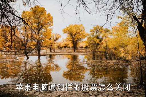 苹果股票怎么关，苹果手机股市怎么关