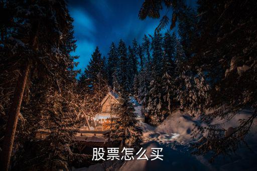 股票怎么买