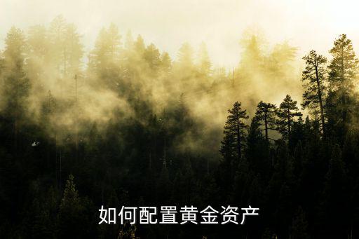 如何配置黄金资产