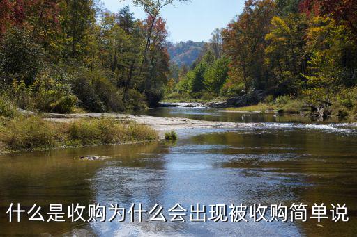 什么是收购为什么会出现被收购简单说