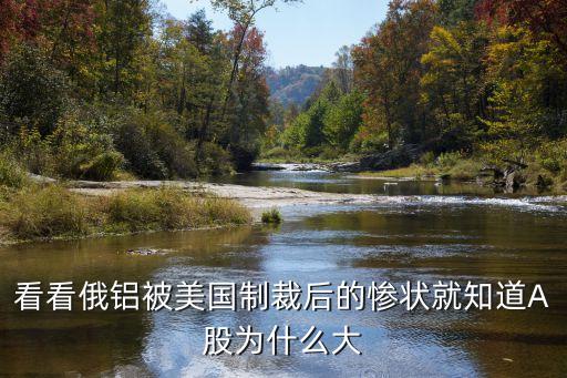 看看俄铝被美国制裁后的惨状就知道A股为什么大