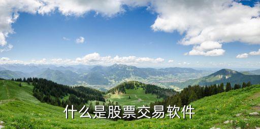 什么是股票交易软件
