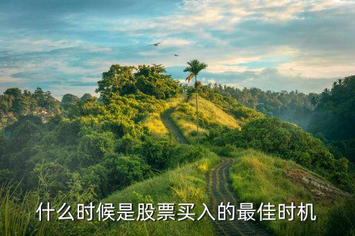 什么时候是股票买入的最佳时机