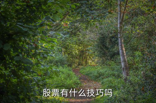 股票有什么技巧吗