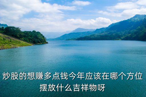 炒股的想赚多点钱今年应该在哪个方位摆放什么吉祥物呀