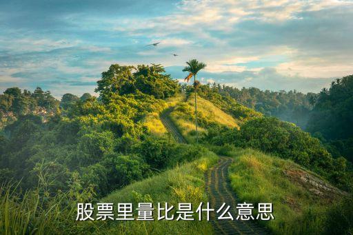 股票里量比是什么意思