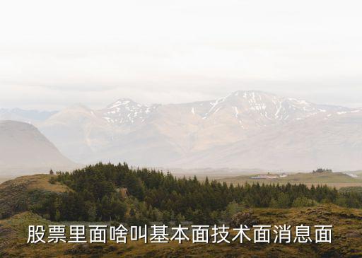 什么是股票技术面，什么是股票的技术面分析