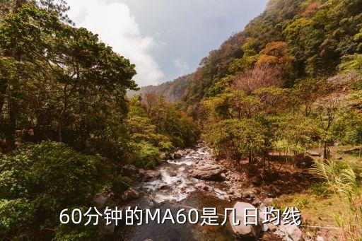 60分钟的MA60是几日均线