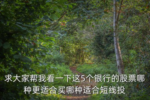投资银行什么股票好，银行股票哪个好谢谢
