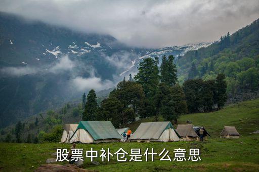 股票中补仓是什么意思