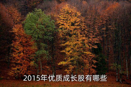 2015年什么股票，2015年新发行的股票有哪些