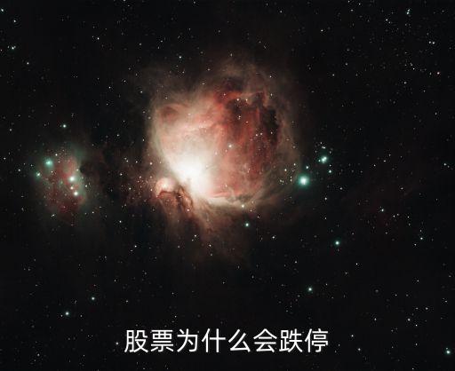 股票为什么会跌停