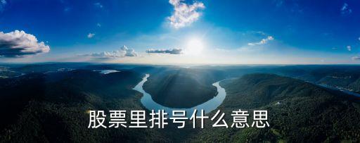 股票排板是什么意思，什么是股票排行榜第一板