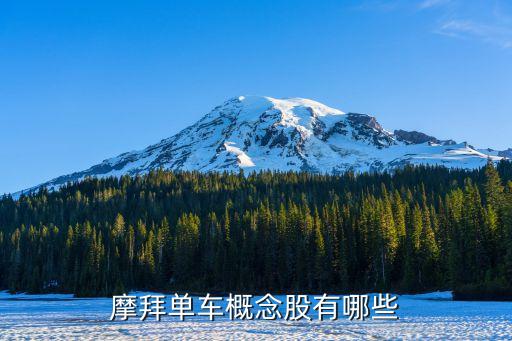 摩拜单车概念股有哪些