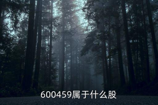 600459属于什么股