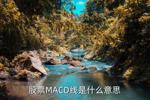 股票MACD线是什么意思