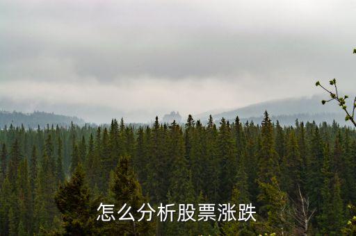 怎么分析股票涨跌