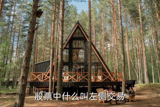 股票中什么叫左侧交易