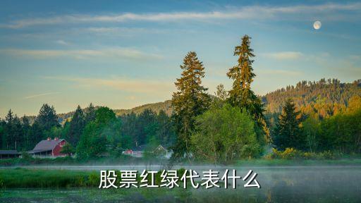 股票红绿代表什么