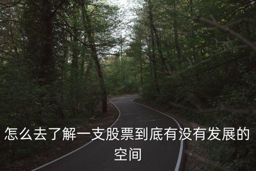 怎么去了解一支股票到底有没有发展的空间