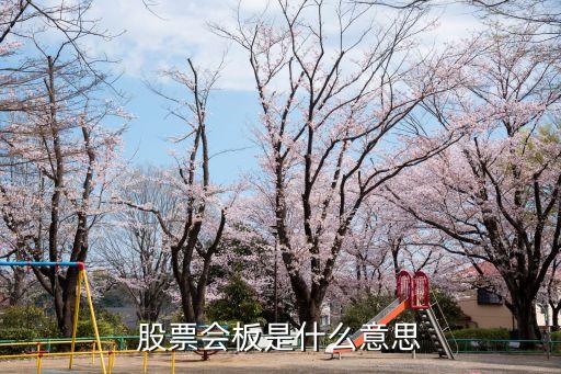 股票会板是什么意思