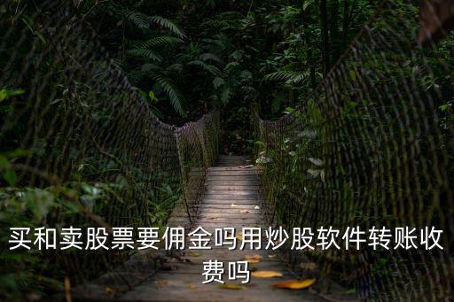 为什么买股票不用佣金呢，现在买股票还要手续费吗