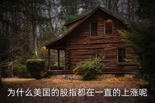 为什么美国的股指都在一直的上涨呢