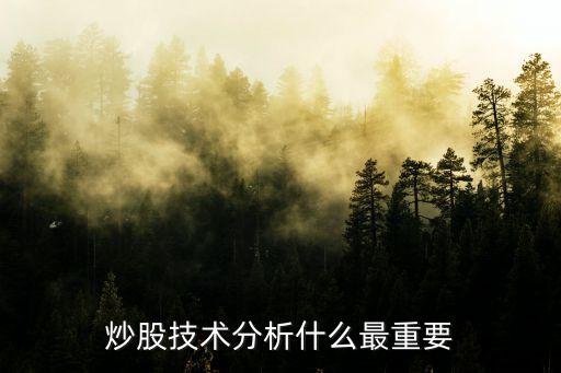 炒股技术分析什么最重要