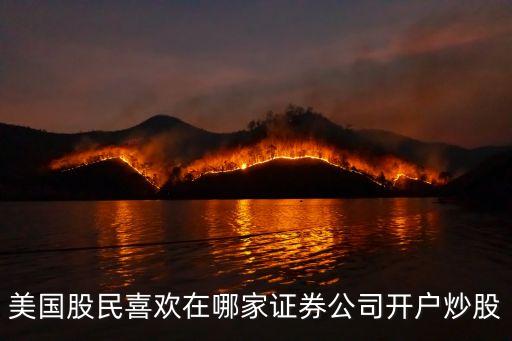 美国散户喜欢炒什么股票，为什么美国散户不爱炒股中国散户爱炒股