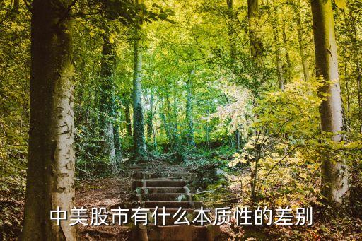 中美股市有什么本质性的差别