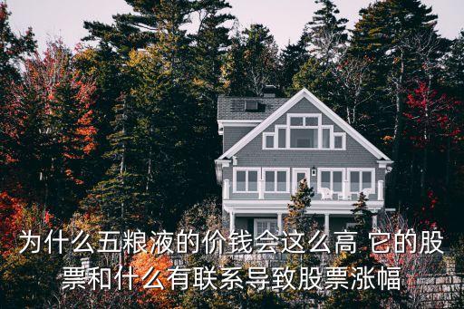 为什么五粮液的价钱会这么高 它的股票和什么有联系导致股票涨幅