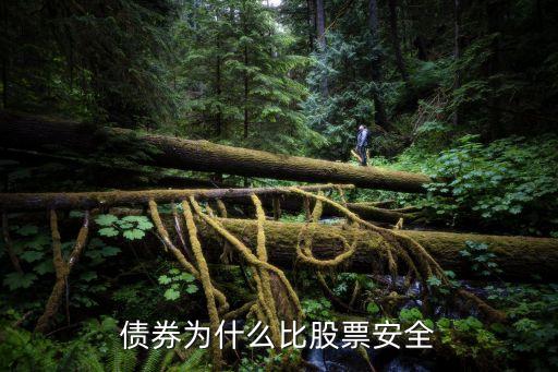 债券为什么比股票安全