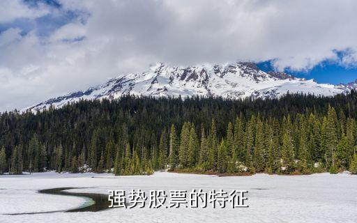 股票强势切换的特征是什么，强势股票的特征