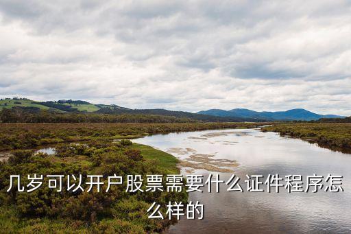 几岁可以开户股票需要什么证件程序怎么样的