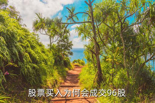 股票显示96什么意思呀，96是什么意思