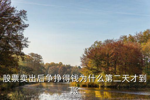 股票卖出后争挣得钱为什么第二天才到账