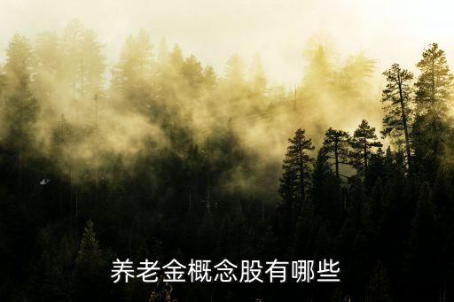 养老板块的股票是什么，养老服务业概念股有哪些