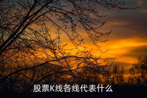 股票代表什么样的信号，股票K线各线代表什么