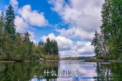 什么是止跌