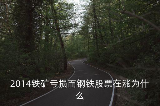 2014铁矿亏损而钢铁股票在涨为什么