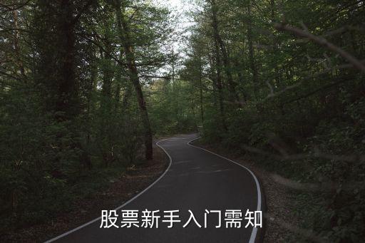 股票新手入门需知