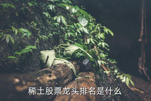 稀土有什么股票，稀土概念股有哪些