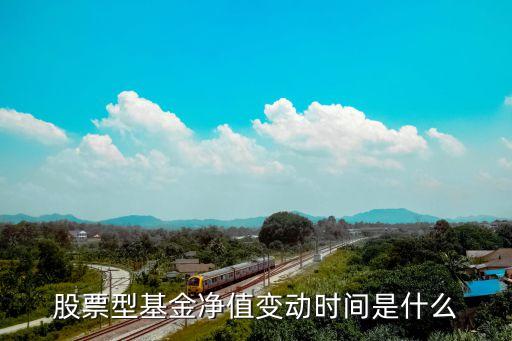 股票型基金净值变动时间是什么