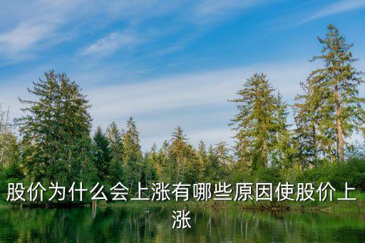 为什么股票会出现上涨，股票为什么会涨